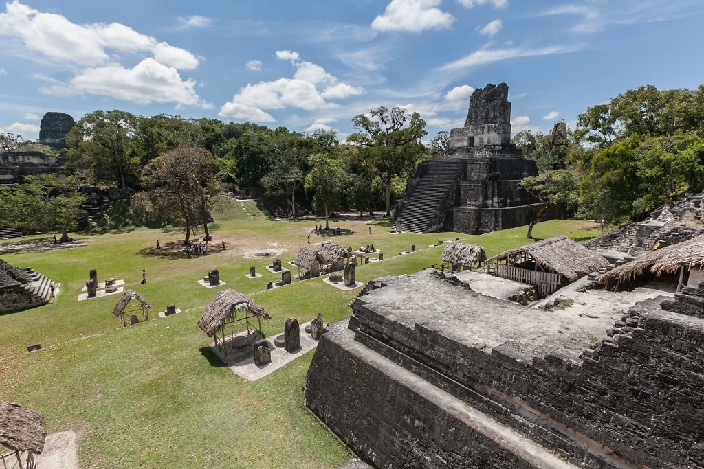 Mayan pyramids, Tikal, Guatemala