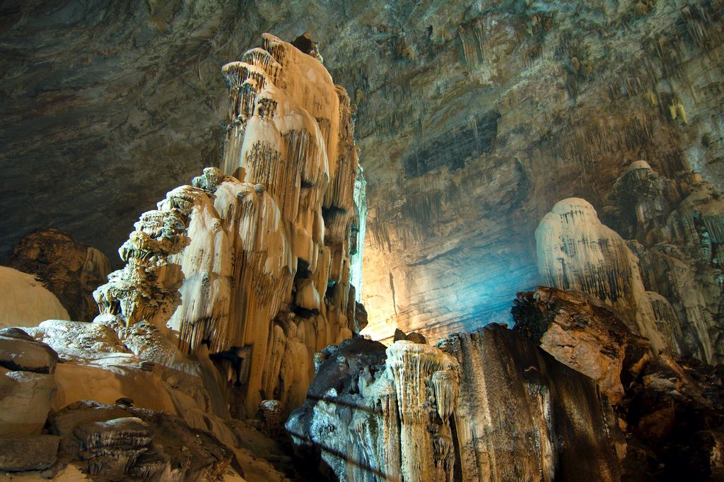 Cacahuamilpa caves in Mexico