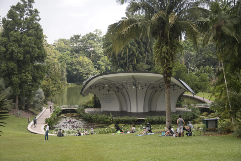 The Shaw Foundation Symphony Stage in the Singapore Botanic Gardens