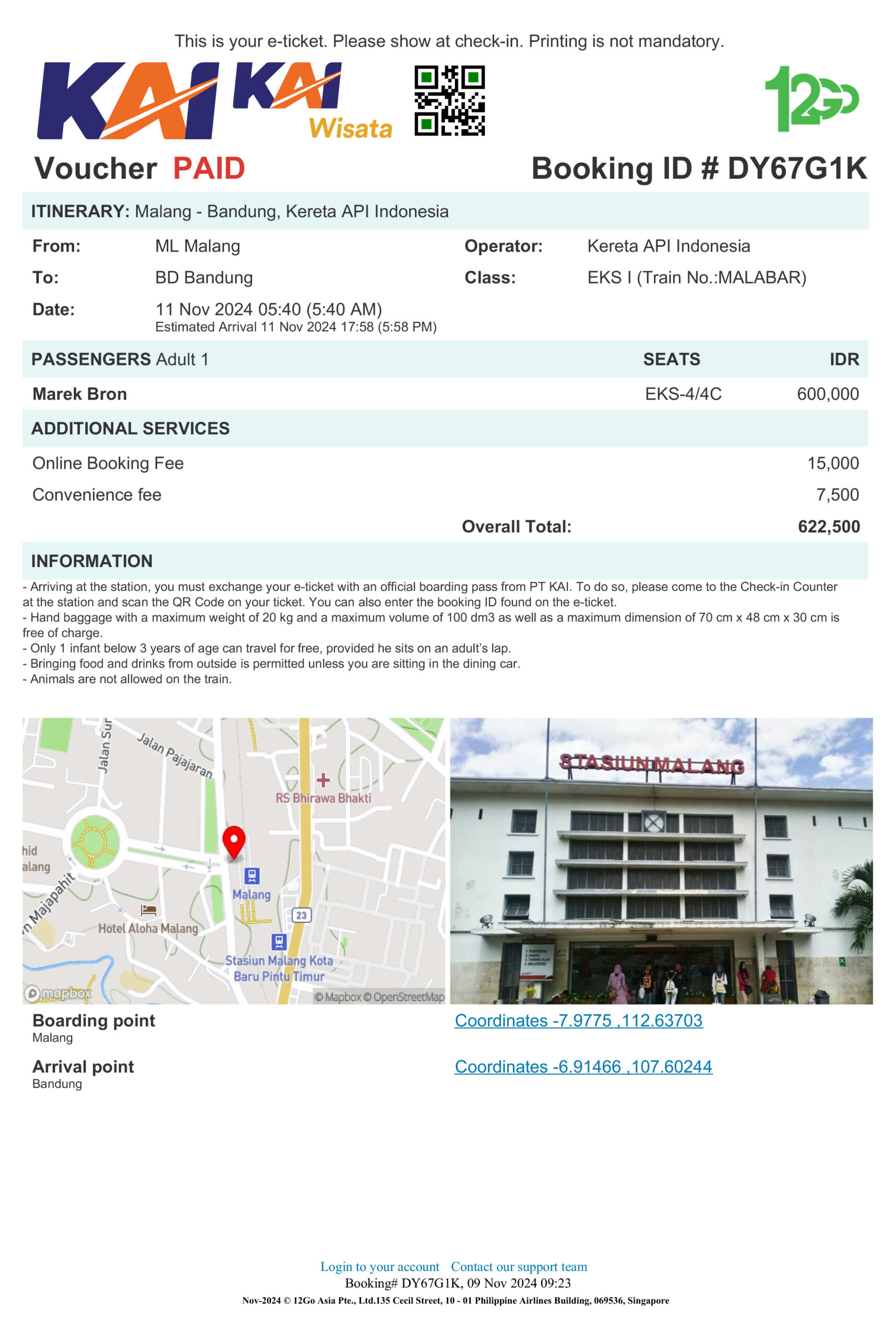 Java by Train: How To Travel Jakarta ↔ Yogyakarta ↔ Malang