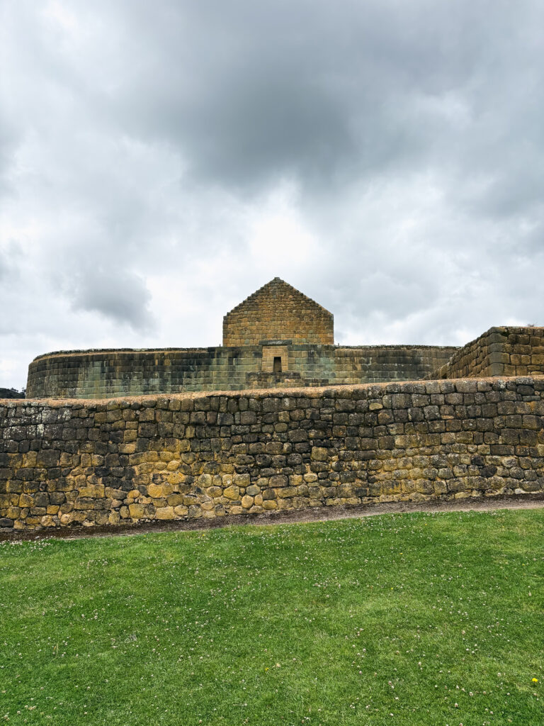 The Temple of the Sun at the Ingapirca archaeological site